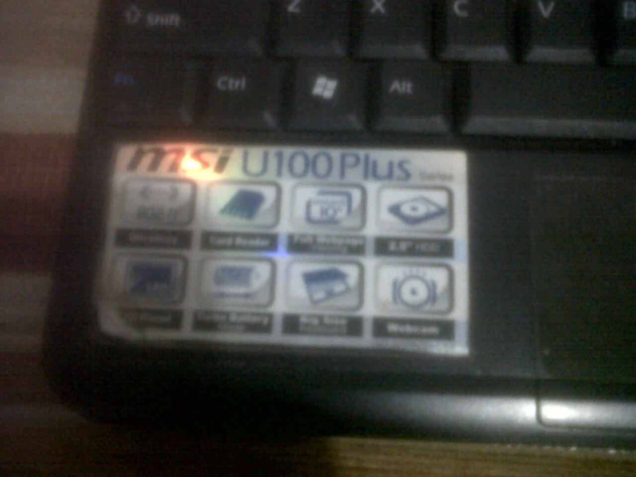 Netbook MSI U100 (mati total)