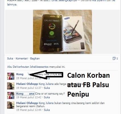 Tips Cara Mengetahui OLSHOP Penipu via Facebook