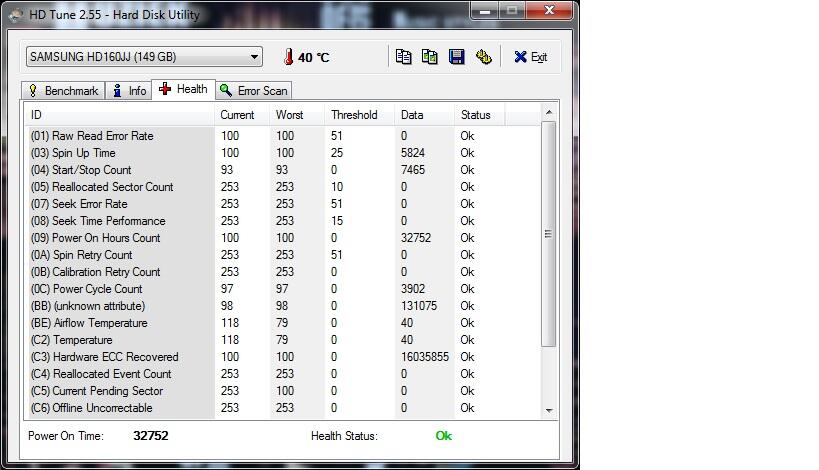 WTS HDD/Hardisk samsung 160gb bandung bdg