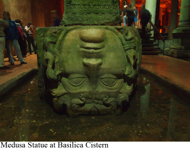 Mengenal Basilica Cistern Istana tenggelam di Turki