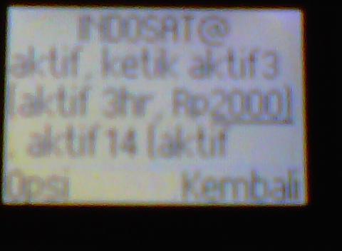 ada apa dengan MENTARI INDOSAT