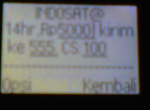 ada apa dengan MENTARI INDOSAT