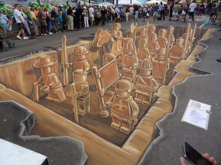 Keren Gan!!! Gambar Gambar LEGO 3D Step by Step