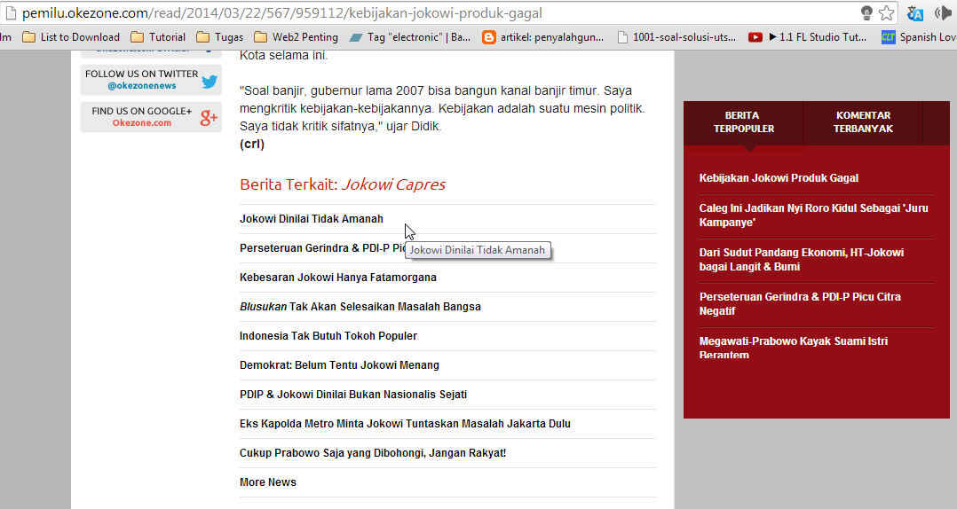 Menuju 2014, Perang antar Media (?) *Bagaimana Menurut Agan?