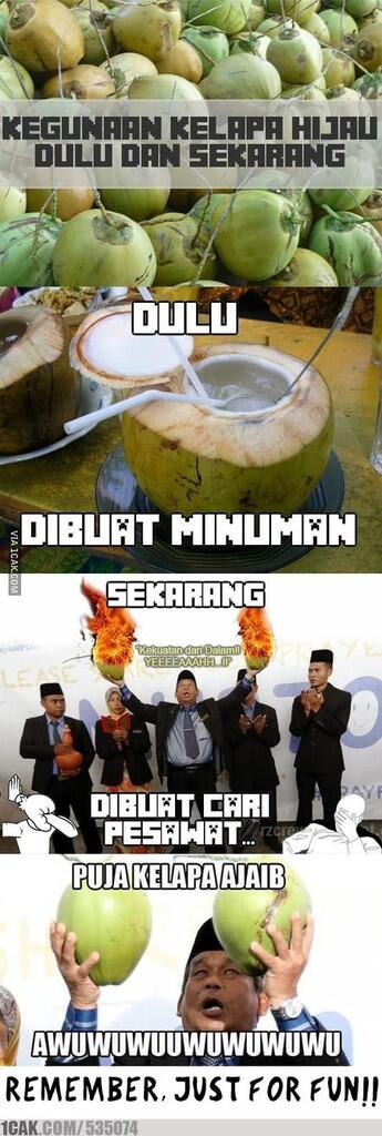 :D &#91;NGAKAK INSIDE&#93; Kelapa di balik MH370 