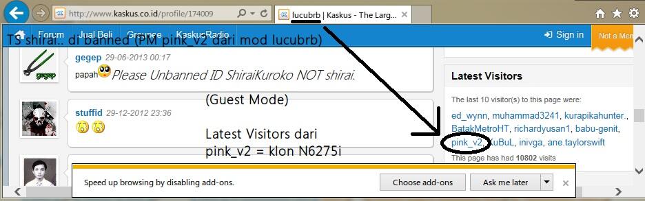 &#91;HELP Unbanned ID like ShiraiKuroko&#93; lucubrb vs N6275i