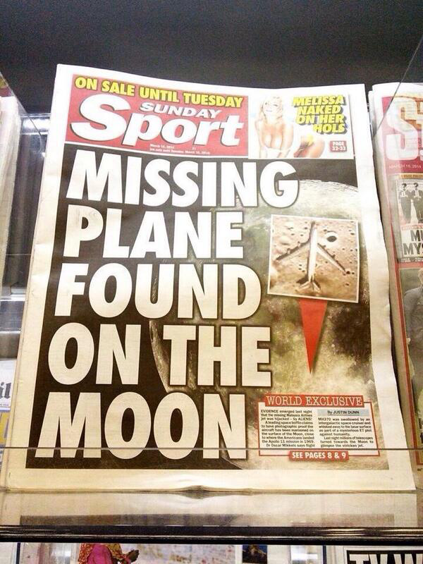 Tau dah ini tentang MH370 apa bukan, bener apa bukan