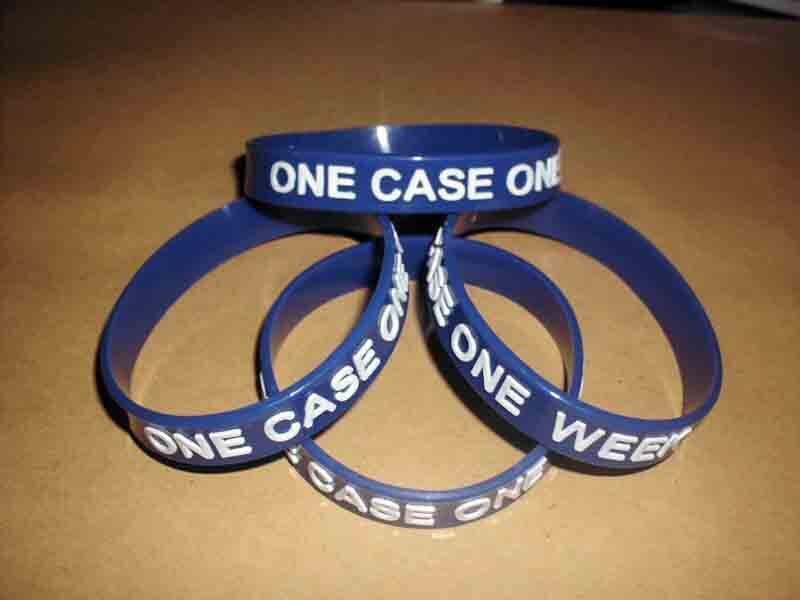 Terjual Supplier Gelang Karet/Rubber Wristband custom buat kepanitiaan