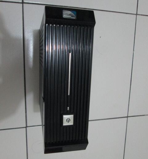 Casing mini PC + Mainboard D425 mini ITX + Adaptor 12V