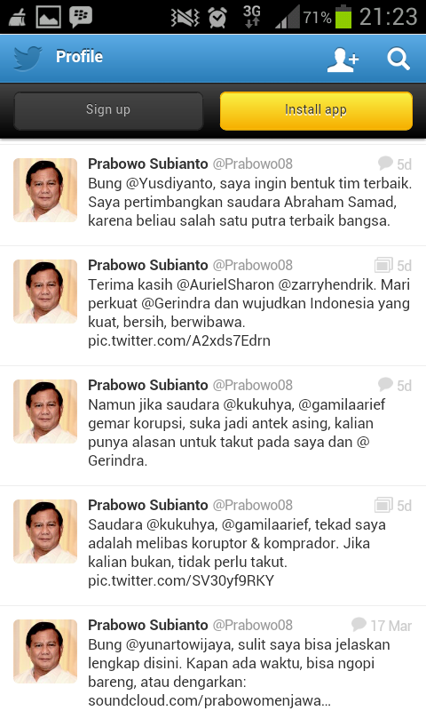 TERNYATA YANG LEBAY JEND PRABOWO BUKAN Ir JOKOWI