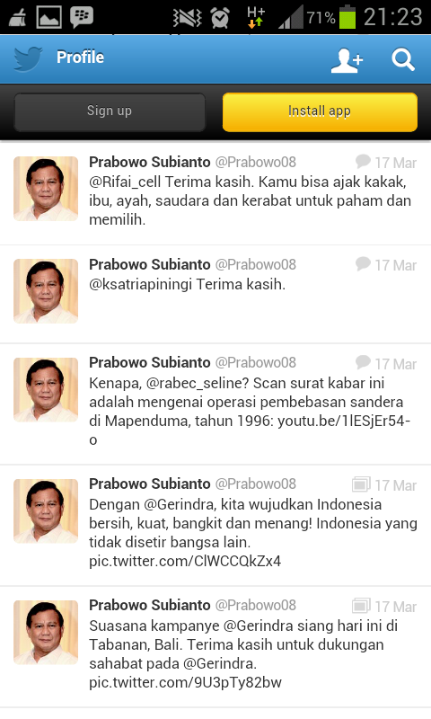 TERNYATA YANG LEBAY JEND PRABOWO BUKAN Ir JOKOWI