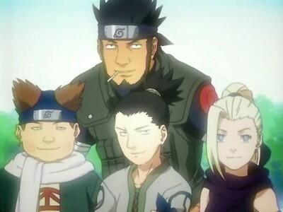 Team 10 dalam Anime Naruto