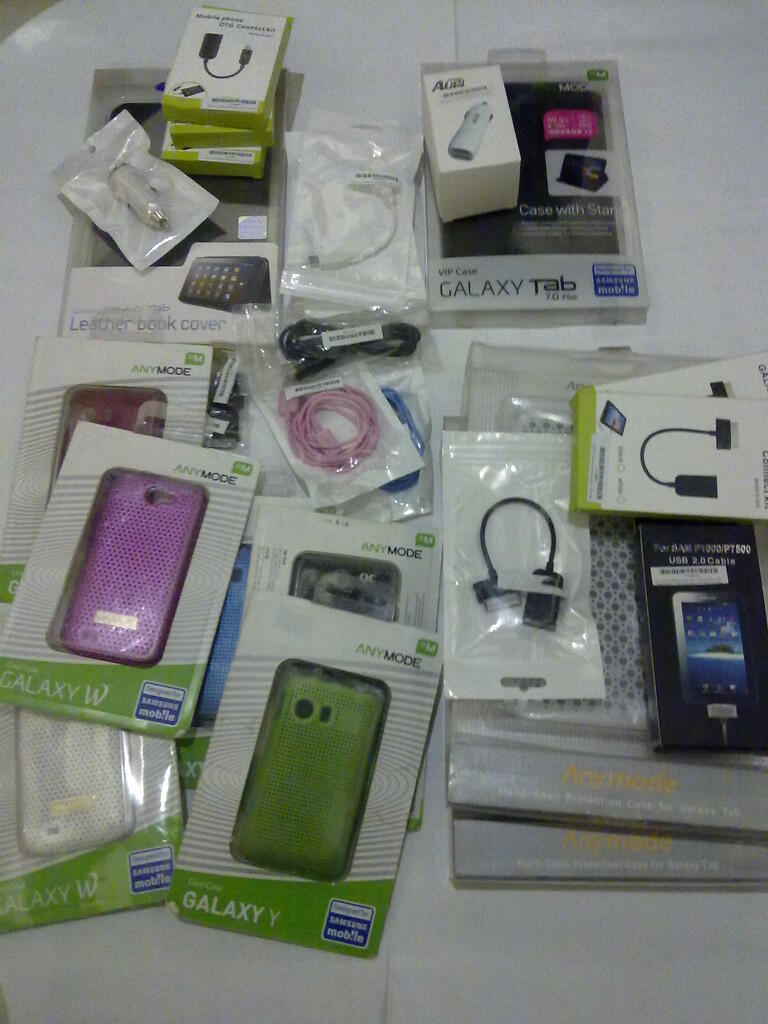 Aksesoris SAMSUNG Galaxy Tab/Note/SII/S3 | vehicle Kit,Desktop dock,Charger,Case,dll