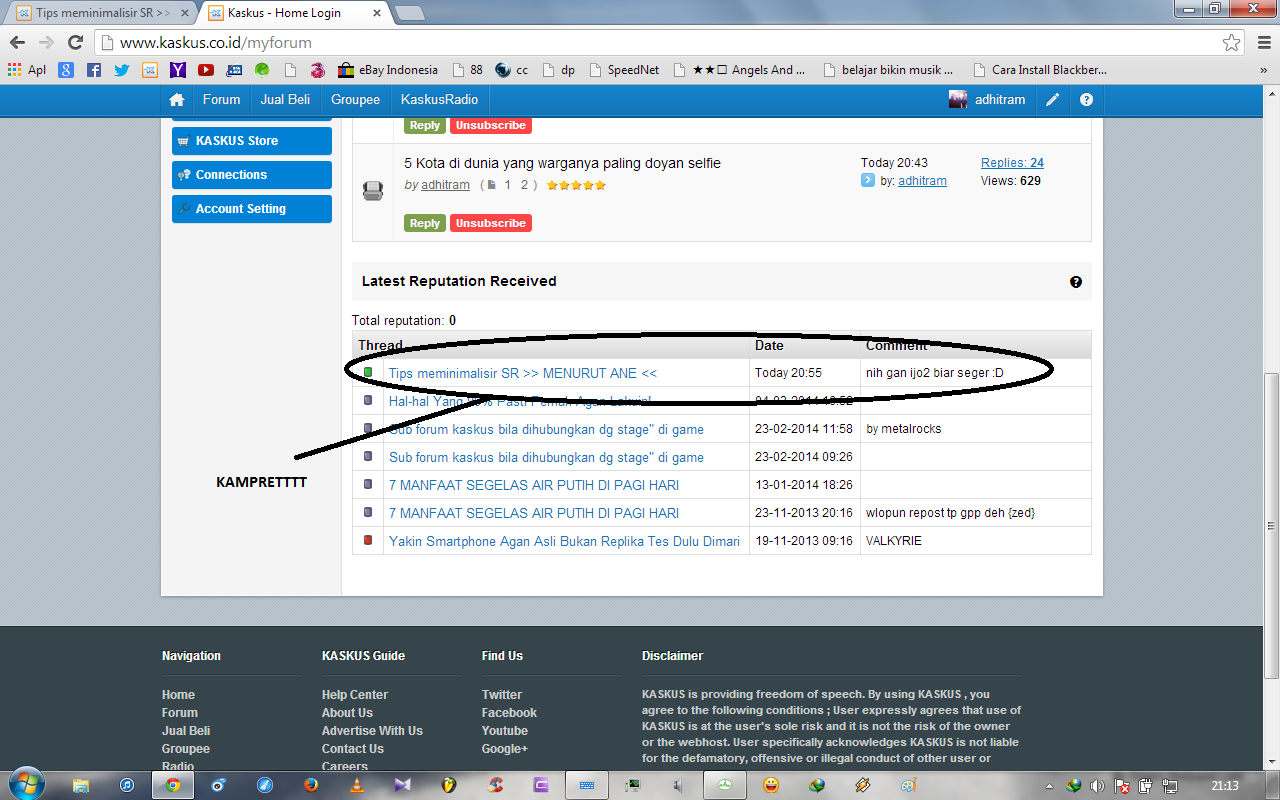 Tips meminimalisir SR &gt;&gt; MENURUT ANE &lt;&lt;