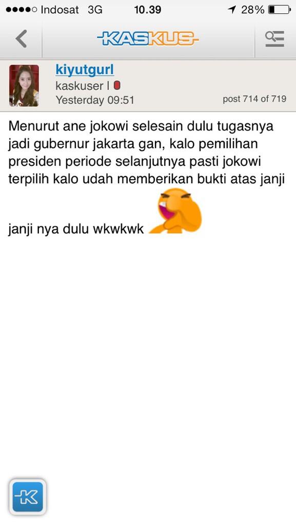Mengeluarkan pendapat, malah dikasih BATA