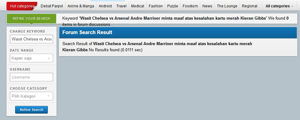 Wasit Chelsea vs Arsenal Andre Marriner minta maaf atas kesalahan kartu merah Kieran 