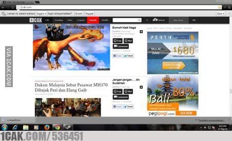 :D &#91;NGAKAK INSIDE&#93; Kelapa di balik MH370 