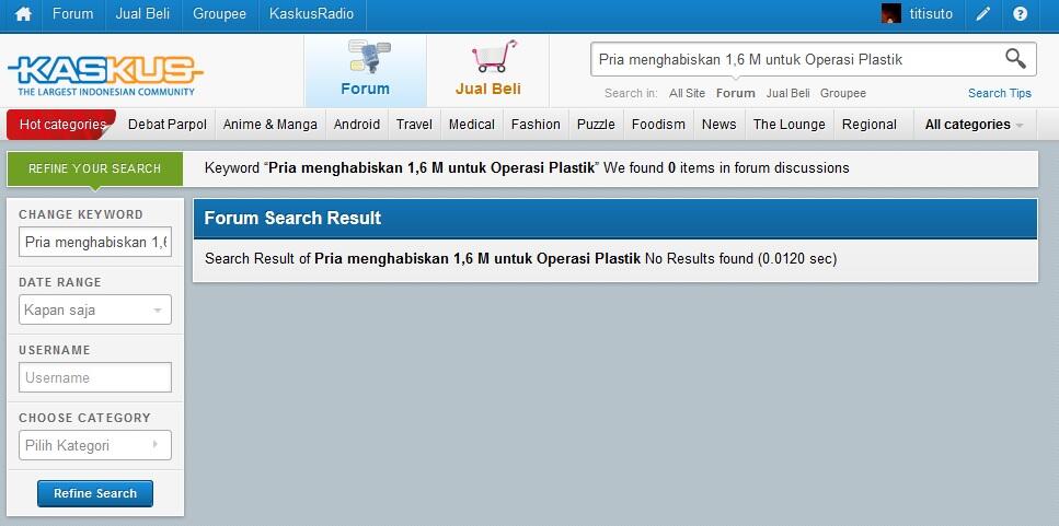 Pria menghabiskan 1,6 M untuk Operasi Plastik