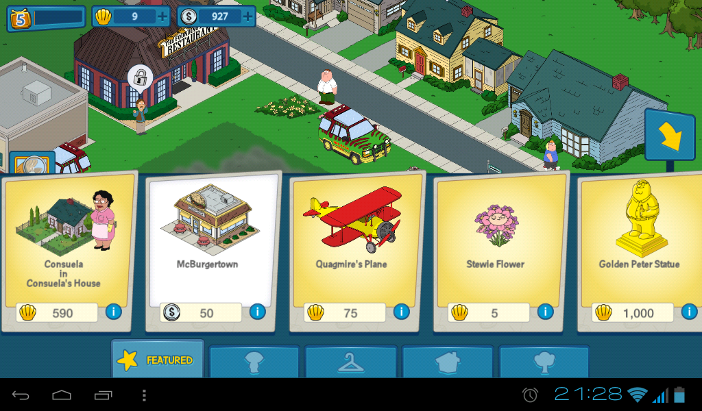 &#91;Android&#93; Family Guy Game