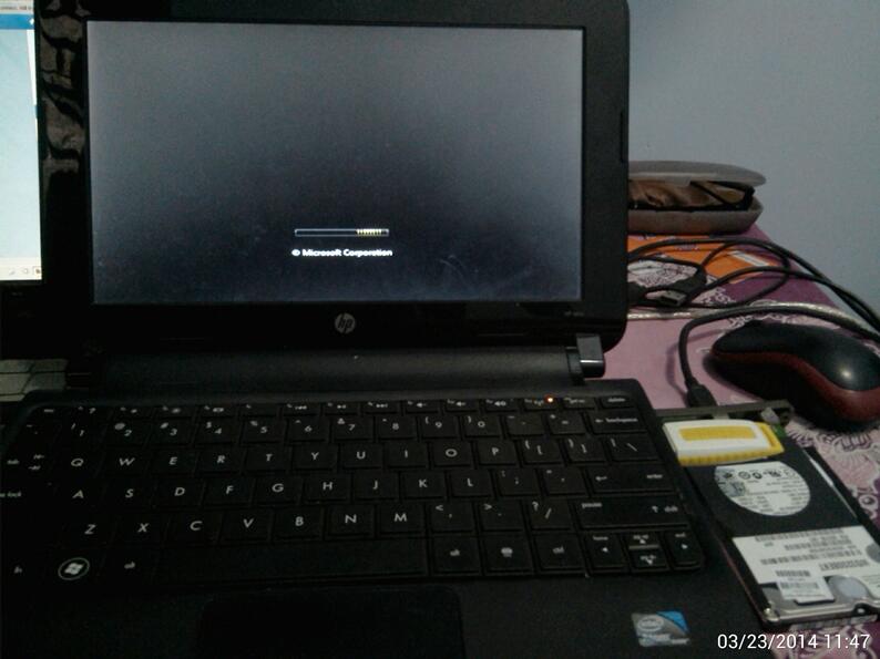 &#91;HELP&#93; HP Mini 110-3601TU Stuck Booting Screen Windows 7