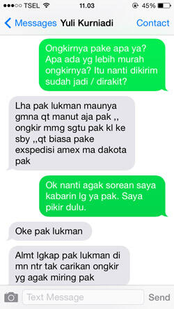 Sangkar Burung Patah Dikirim, Mau Ganti Asal Pesan Lagi. Modus Baru?