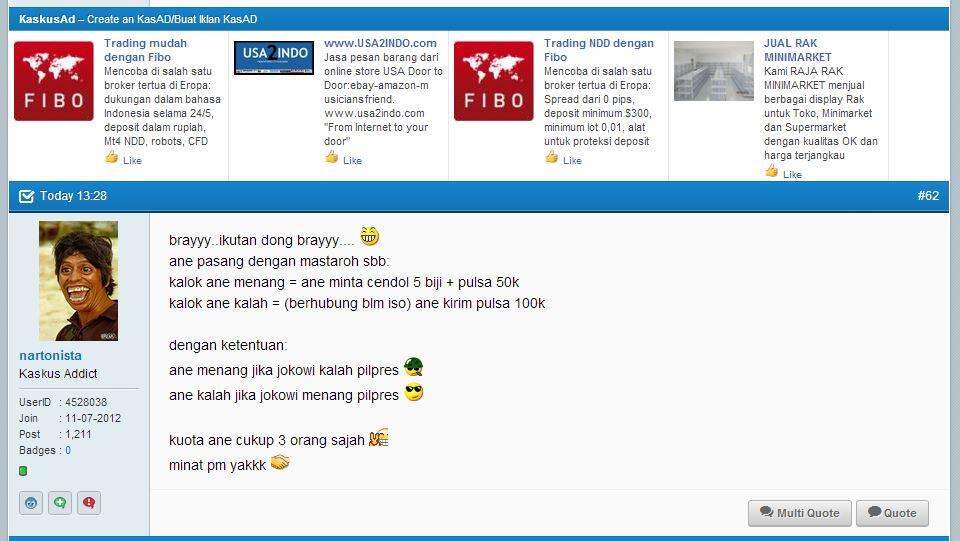 Pencapresan Jokowi Merupakan Pertaruhan Besar Bagi PDIP (+BONUS CENDOL/DONAT Inside!)