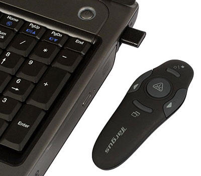 wireless presenter with laser pointer Targus AMP16AP