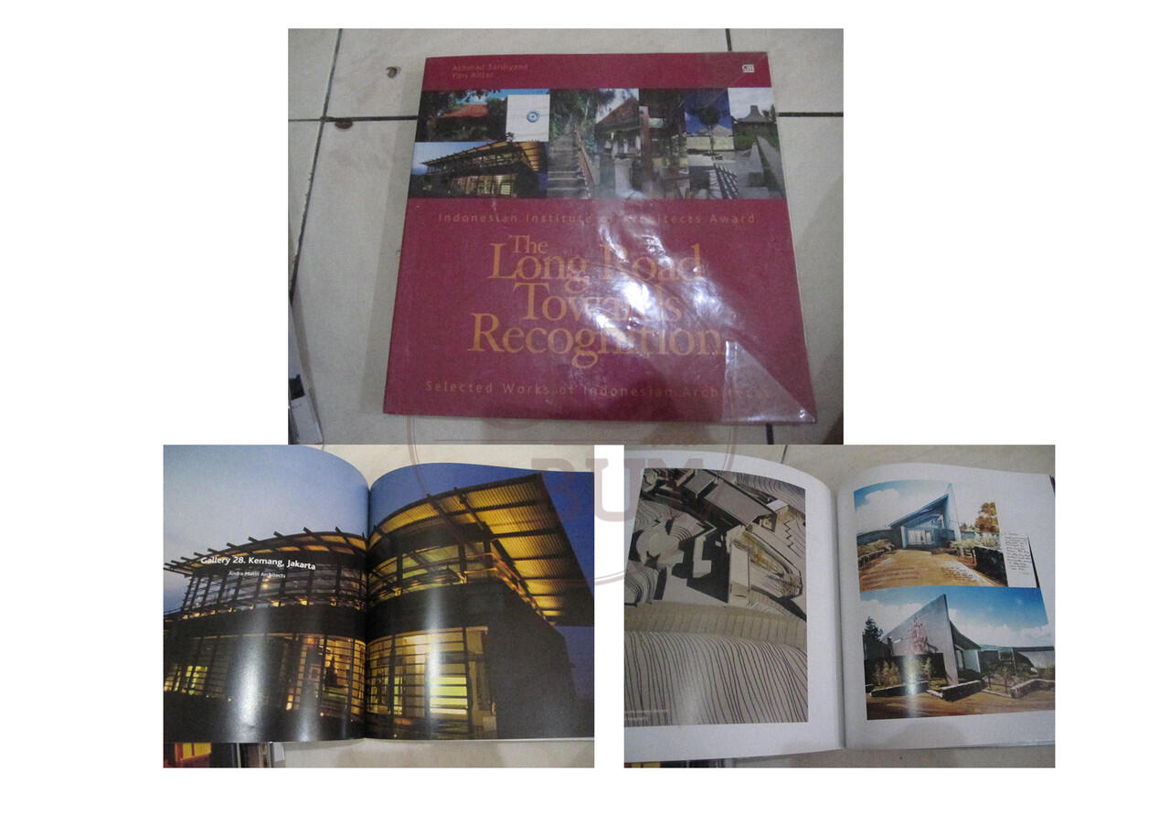 Terjual JUAL BUKU & MAJALAH REFERENSI ARSITEKTUR BEKAS 