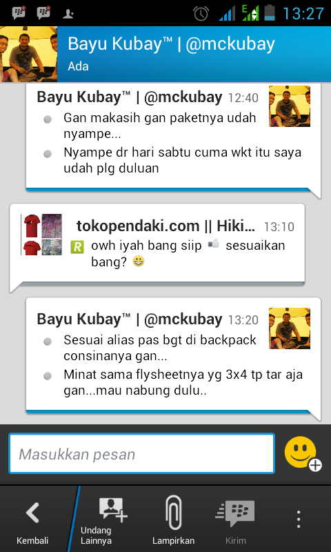 KUMPULAN TESTIMONIAL TOKOPENDAKI