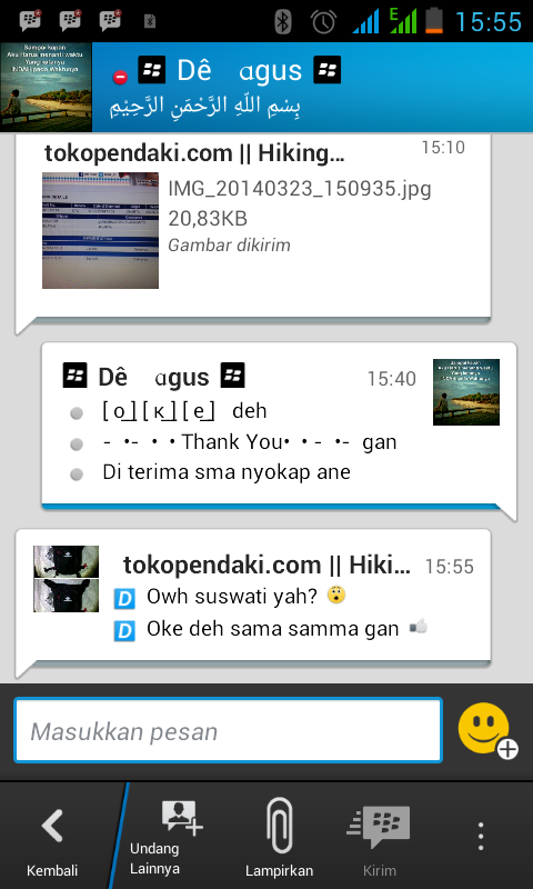KUMPULAN TESTIMONIAL TOKOPENDAKI