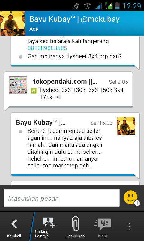 KUMPULAN TESTIMONIAL TOKOPENDAKI