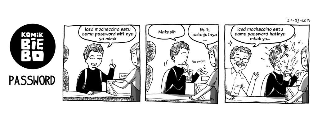 Tips supaya selalu diinget sama mbak-mbak Coffee Shop &#91;komik strip&#93;