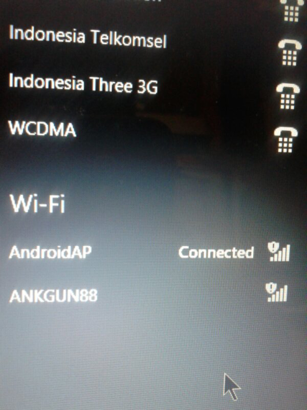 Tidak bs akses internet lewat wifi android