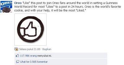Sudah di like berapakah status anda..?!