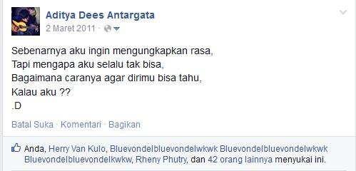 Sudah di like berapakah status anda..?!