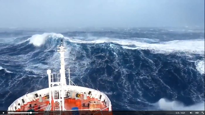 &#91;vid + pict&#93; Begini kondisi perairan laut samudra hindia