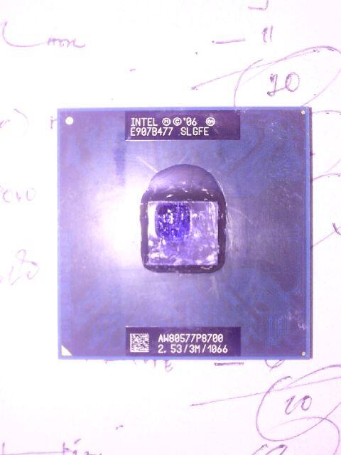 WTS Prosessor Notebook intel Core2duo E907B477 SLGFE 2.53 Ghz
