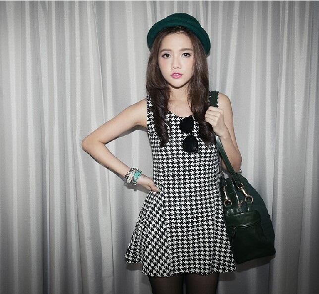 Dress Import Motif Murah Rp. 85.000 (Motif: Dot, Houndstooth, Zebra)