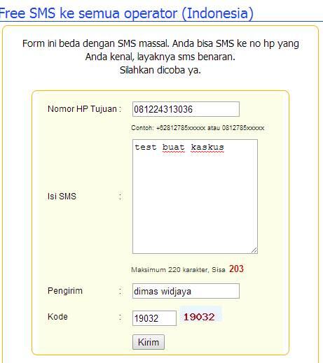cara sms gratis kesemua operator(no hoax)