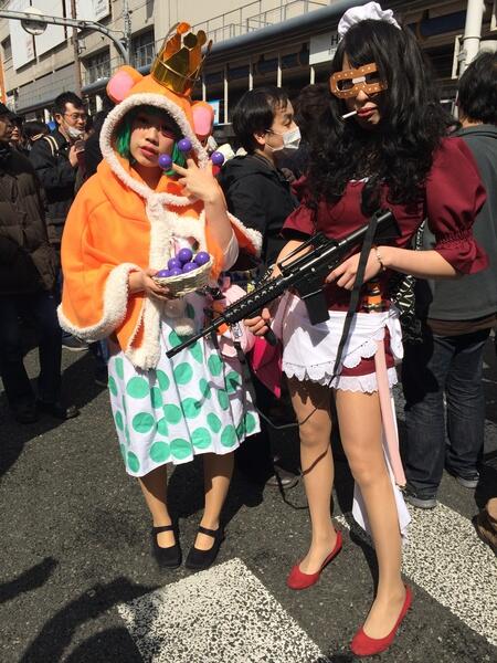 Parade Cosplay Terbesar, Di Nippombashi Street Festa, Den Den Town, Osaka,Jepang&#91;TOP&#93;