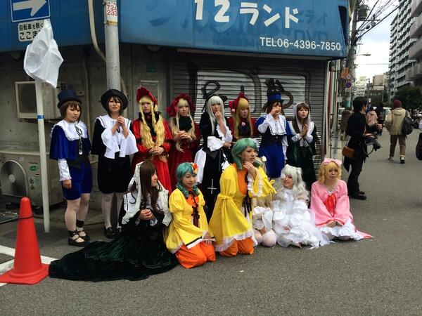 Parade Cosplay Terbesar, Di Nippombashi Street Festa, Den Den Town, Osaka,Jepang&#91;TOP&#93;