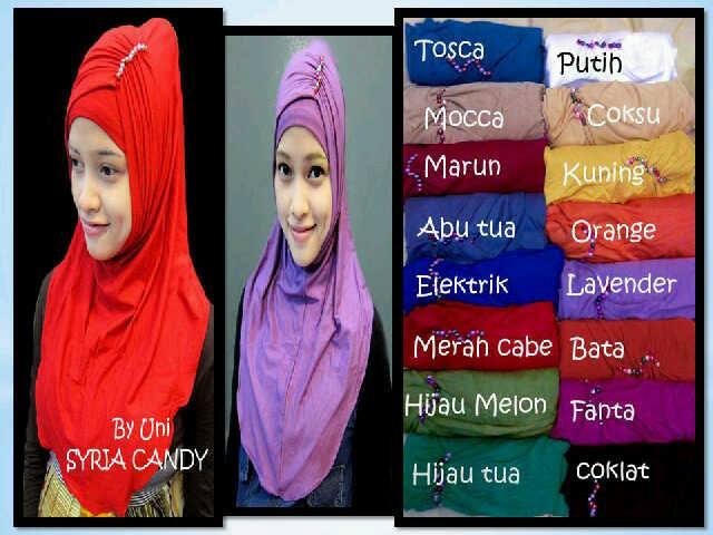 aneka kerudung hijab syiria ciput antem murah berkualitas