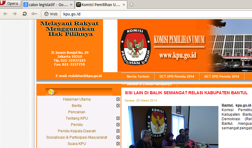 Website KPU logo joomla