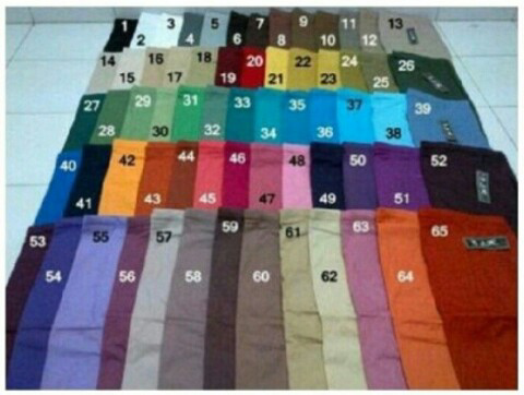 COTTON STRETCH PANTS - CELANA ANTI BEGAH