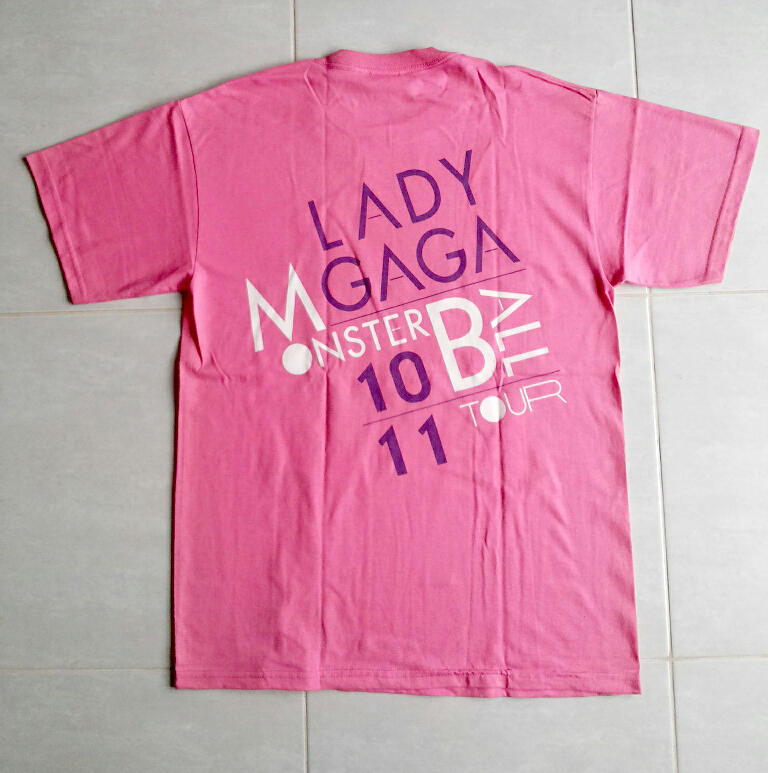 Lady Gaga T shirt,kaos, jarang!! ORI