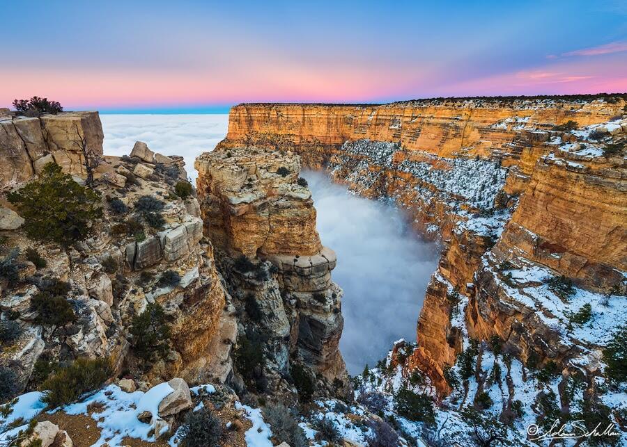 Kabut yang Menyelimuti Seluruh Grand Canyon tiap 10 Tahun Sekali