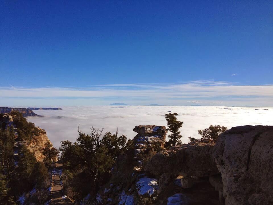 Kabut yang Menyelimuti Seluruh Grand Canyon tiap 10 Tahun Sekali