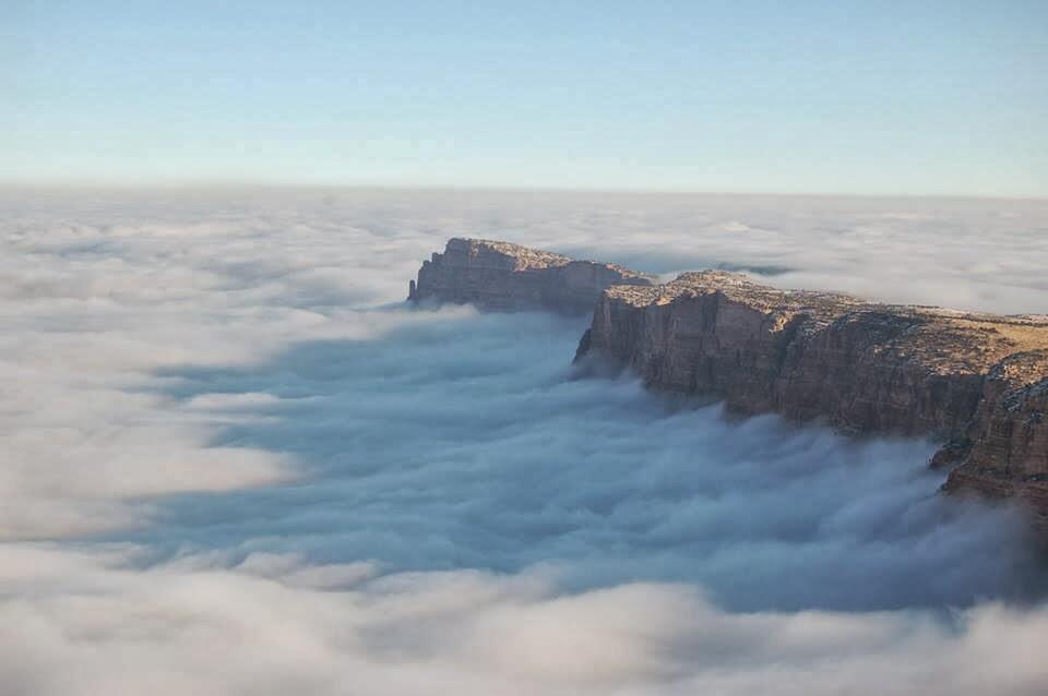 Kabut yang Menyelimuti Seluruh Grand Canyon tiap 10 Tahun Sekali