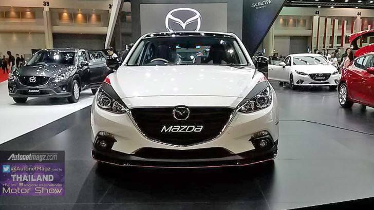 Autonetmagz Laporan Langsung Dari Bangkok Motor Show, Mazda 3 Bikin Ngiler Habis Bro