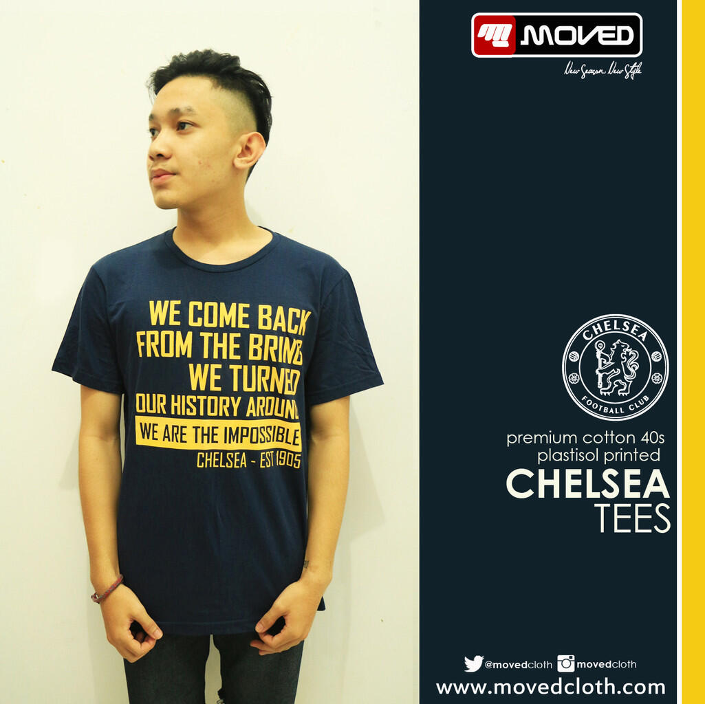 MOVED CLOTH | Kaos Desain Bola AC MILAN, ARSENAL, BARCELONA, DLL.